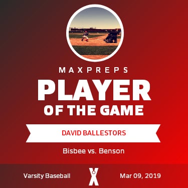 #11 David Ballestors Player of the Game badge