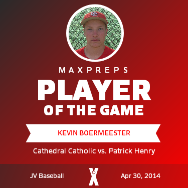 #10 Kevin Boermeester Player of the Game badge