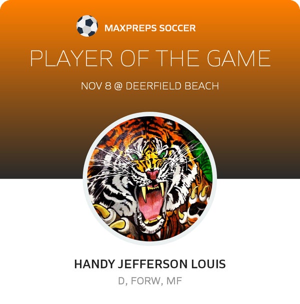 #11 H. Louis Player of the Game badge