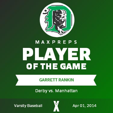 #14 Garrett Rankin Player of the Game badge