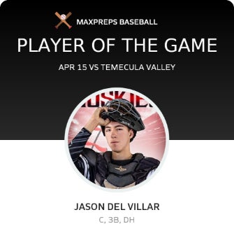 #21 Jason Del Villar Player of the Game badge