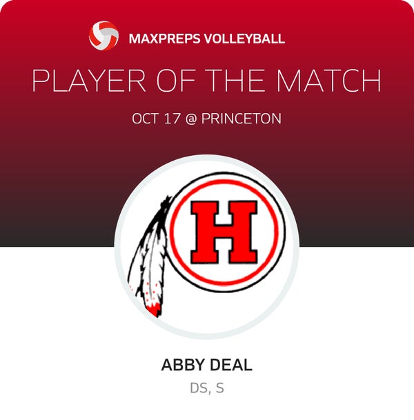#13 Abby Deal Player of the Game badge
