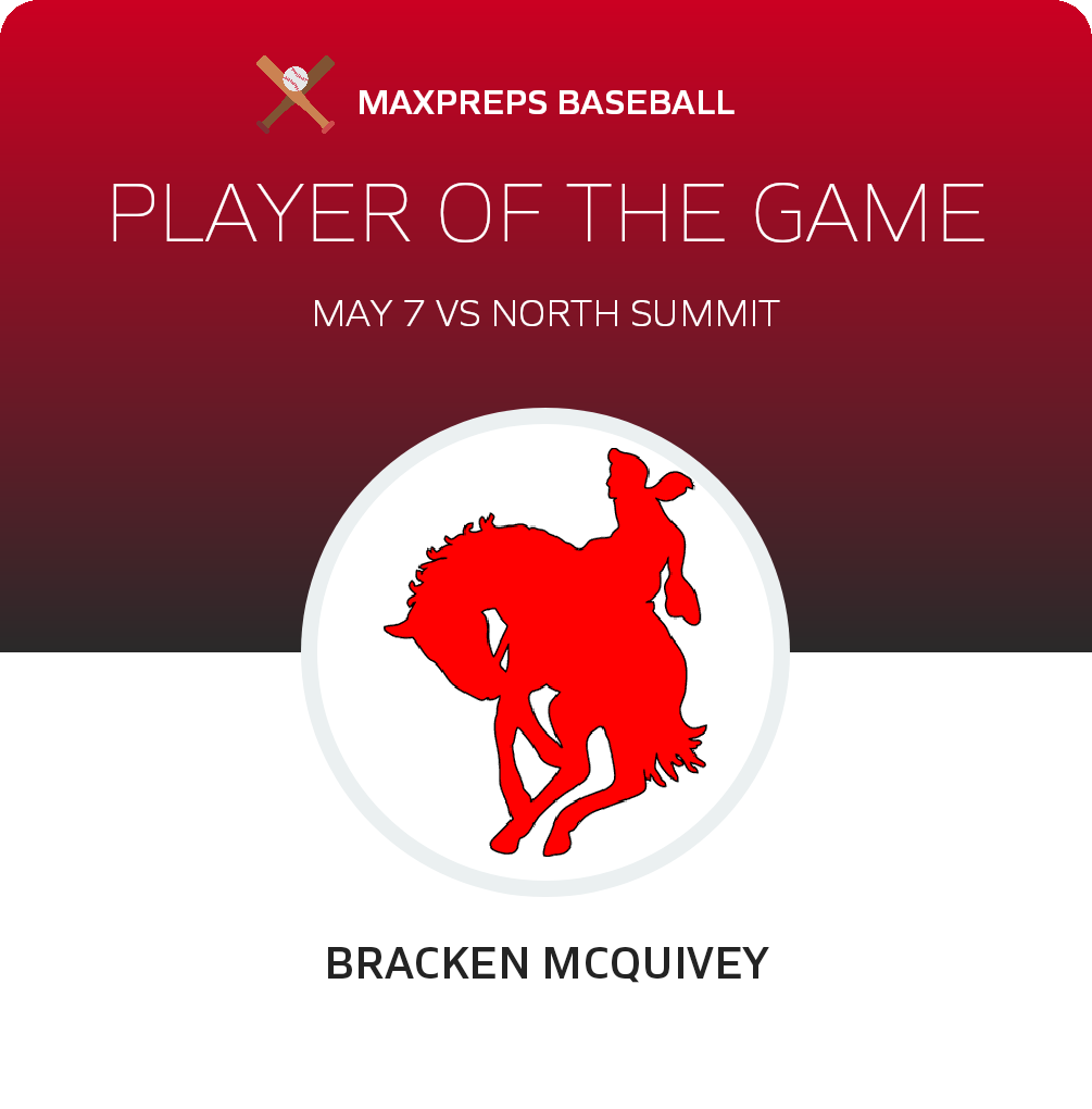 #14 Bracken McQuivey Player of the Game badge