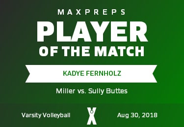 #6 Kadye Fernholz Player of the Game badge