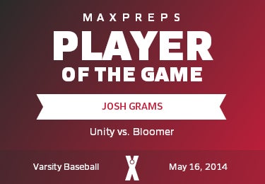 #14 Josh Grams Player of the Game badge