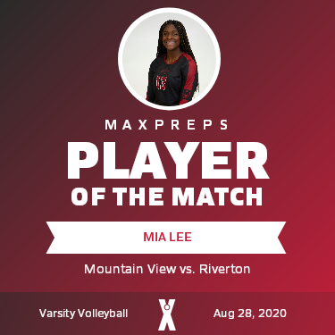 #13 Mia Lee Player of the Game badge