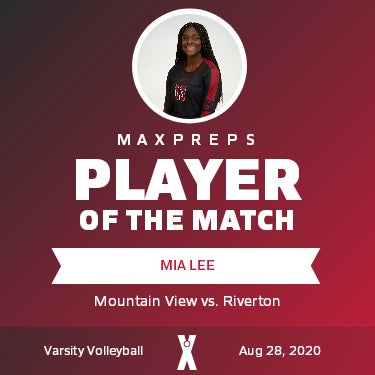 #13 Mia Lee Player of the Game badge