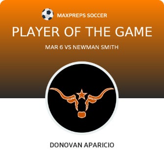 #17 Donovan Aparicio Player of the Game badge
