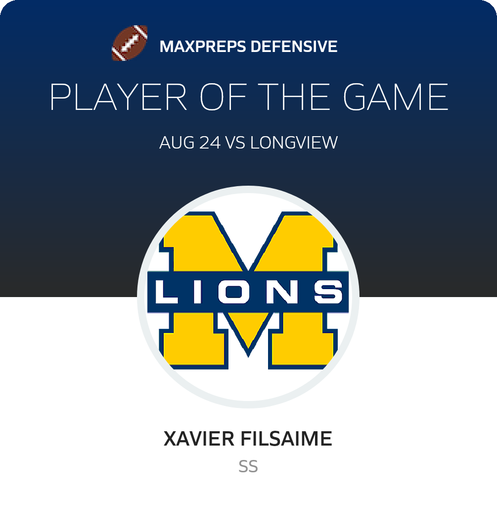 Xavier Filsaime's High School Career Home