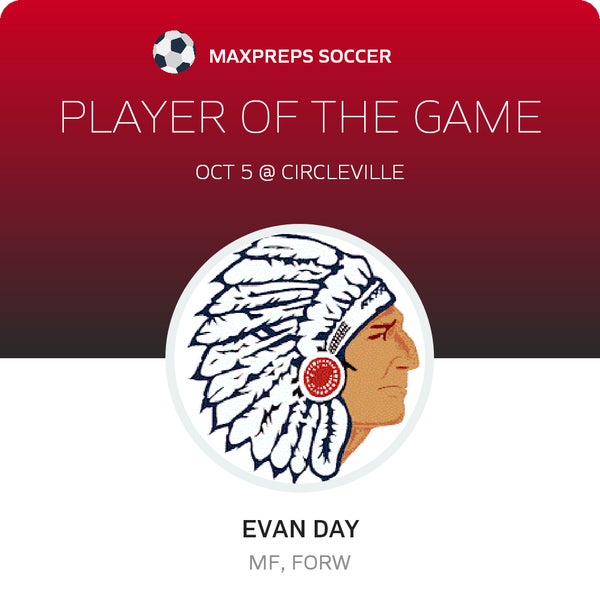 Evan Day Player of the Game badge