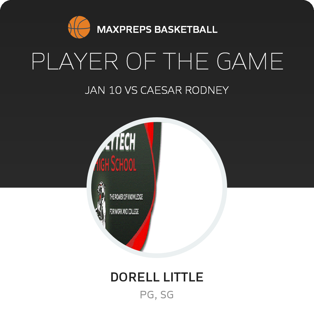 #5 Dorell Little Player of the Game badge
