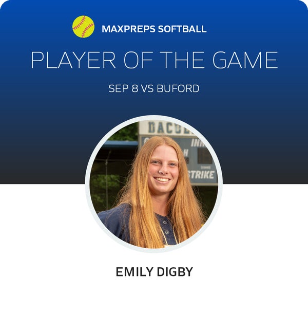#30 Emily Digby Player of the Game badge