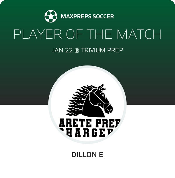 #11 Dillon E Player of the Game badge
