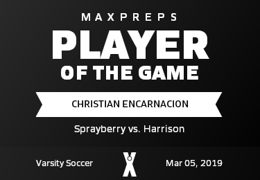 #5 C. Encarnacion Player of the Game badge