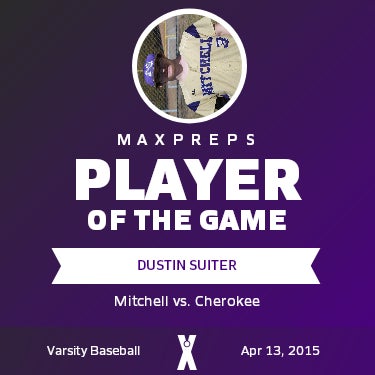 #3 Dustin Suiter Player of the Game badge