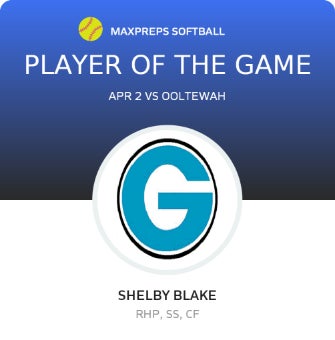#3 Shelby Blake Player of the Game badge