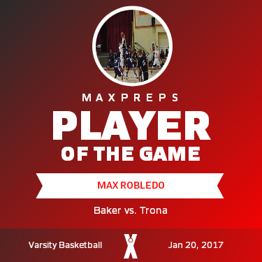 #23 Max Robledo Player of the Game badge