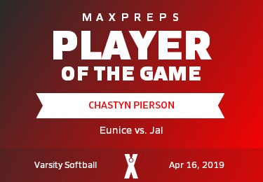 #3 Chastyn Pierson Player of the Game badge