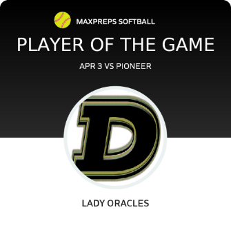 Lady Oracles Player of the Game badge