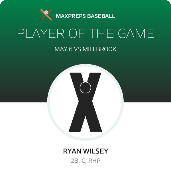 #7 Ryan Wilsey Player of the Game badge