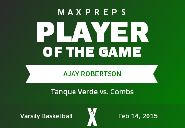 #5 Ajay Robertson Player of the Game badge