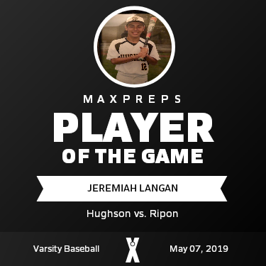 #2 Jeremiah Langan Player of the Game badge