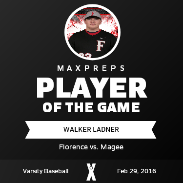#23 Walker Ladner Player of the Game badge