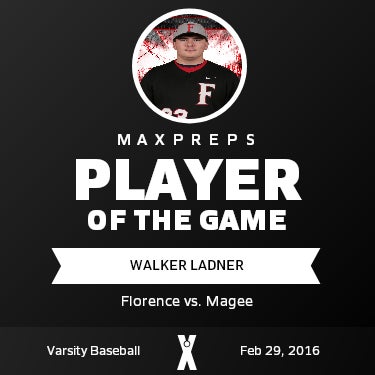#23 Walker Ladner Player of the Game badge