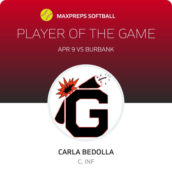 #26 Carla Bedolla Player of the Game badge