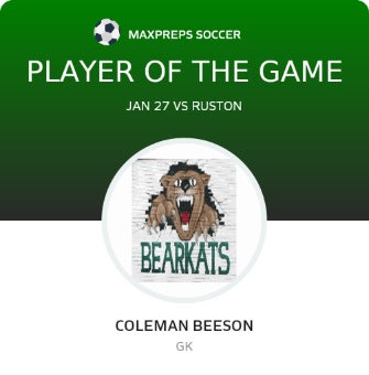 Coleman Beeson Player of the Game badge