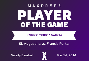 #19 E. Garcia Player of the Game badge