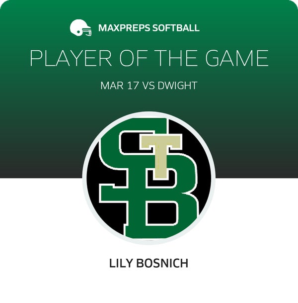 #8 Lily Bosnich Player of the Game badge