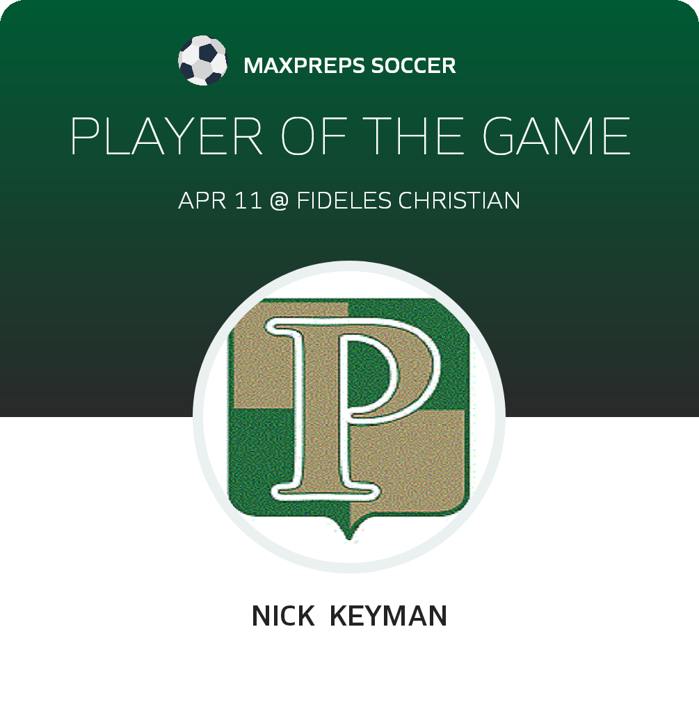 #14 Nick Keyman Player of the Game badge