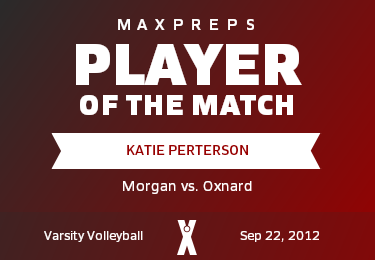# 4 Katie Perterson Player of the Game badge