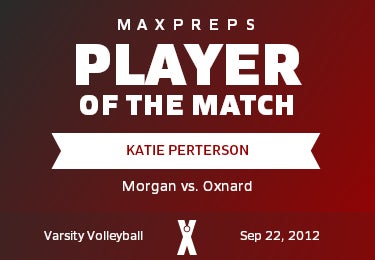 # 4 Katie Perterson Player of the Game badge