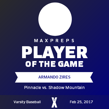#12 Armando Zires Player of the Game badge