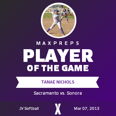 #24 Tanae Nichols Player of the Game badge
