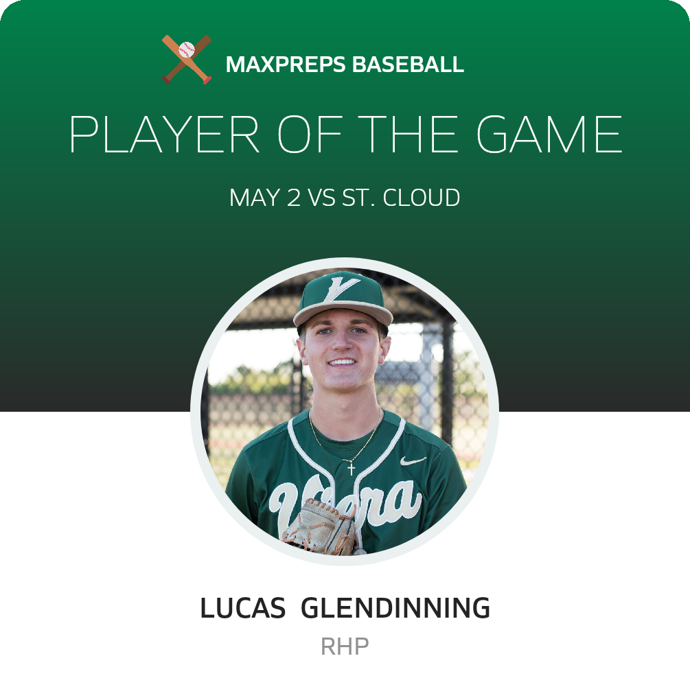 #17 Lucas  Glendinning Player of the Game badge