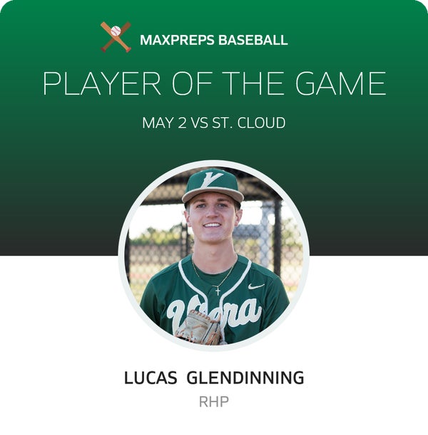 #17 Lucas Glendinning Player of the Game badge