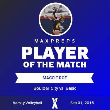 #15 Maggie Roe Player of the Game badge
