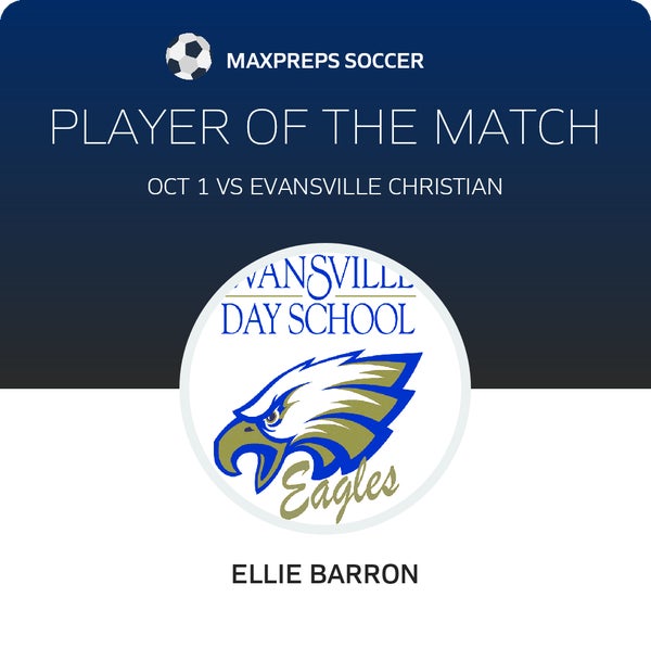 Ellie Barron Player of the Game badge