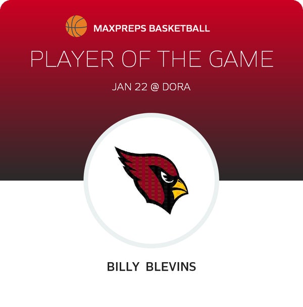 #20 Billy Blevins Player of the Game badge