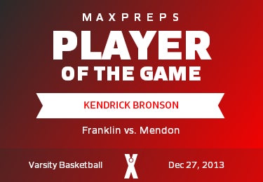 #10 Kendrick Bronson Player of the Game badge
