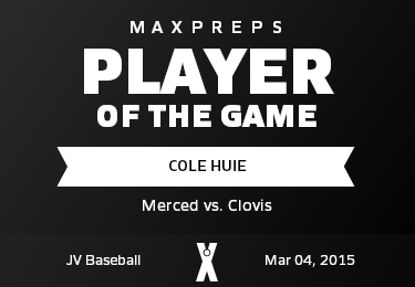 #2 Cole Huie Player of the Game badge
