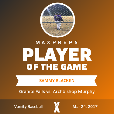 #32 Sammy Blacken Player of the Game badge