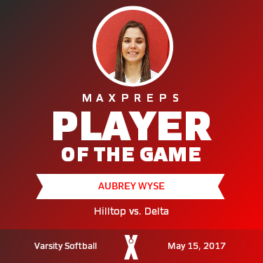 #2 Aubrey Wyse Player of the Game badge