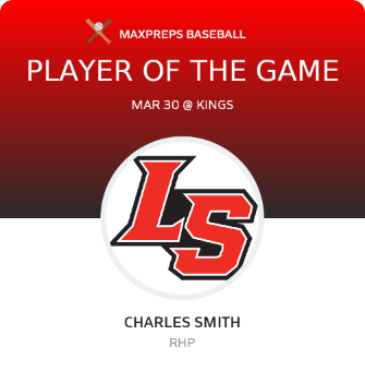 #27 Charles Smith Player of the Game badge