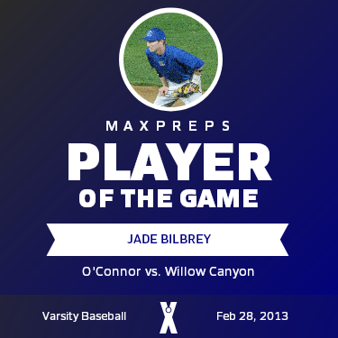 #13 Jade Bilbrey Player of the Game badge
