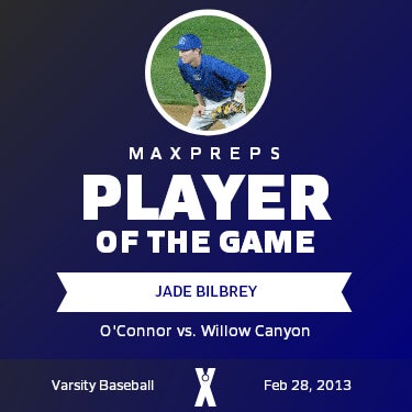 #13 Jade Bilbrey Player of the Game badge