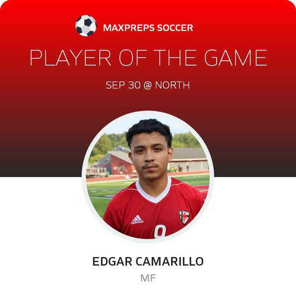#9 Edgar Camarillo Player of the Game badge